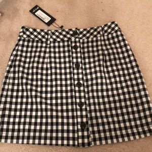 Checkers nasty gal skirt